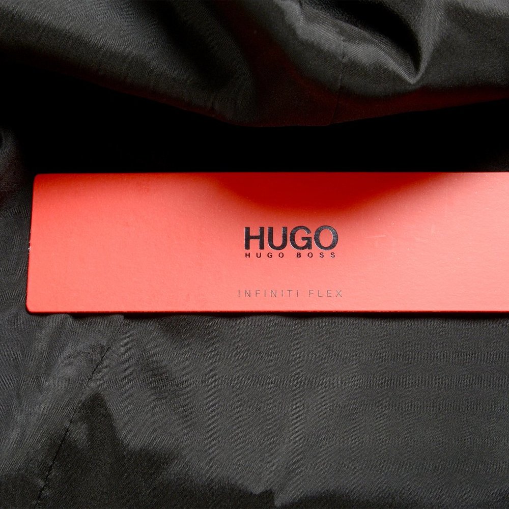 Hugo Boss Men's "Arti/Hesten201E1" Extra Slim Black Tuxedo Wool One Button Suit - Picture 12 of 14